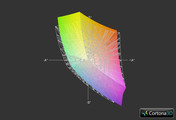 Asus G75VX-T4020H vs. sRGB (Gitter)