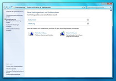 Das Wartungscenter von Windows 7 ist gut strukturiert und bietet eine relativ große Anzahl an Optionen