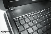 Samsung bietet einige Sondertasten.