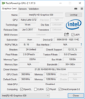 Systeminfo: GPU-Z HD Graphics 630