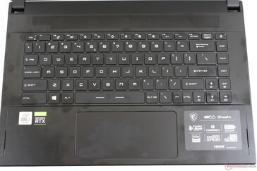 Brandneue SteelSeries-Tastatur und -Layout für die GS66-Serie. RGB-Beleuchtung pro Taste kehrt zurück
