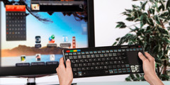 Thomson ROC3506: Kombination von Keyboard und IR fürs Smart-TV