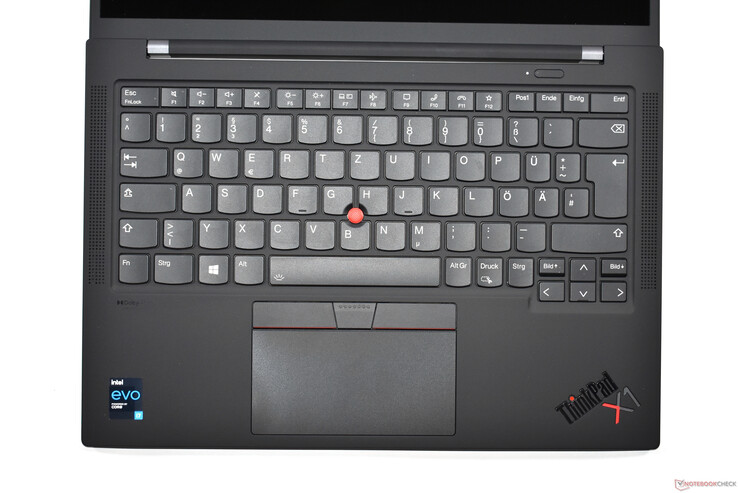 Lenovo ThinkPad X1 Carbon Gen 9: Tastaturbereich
