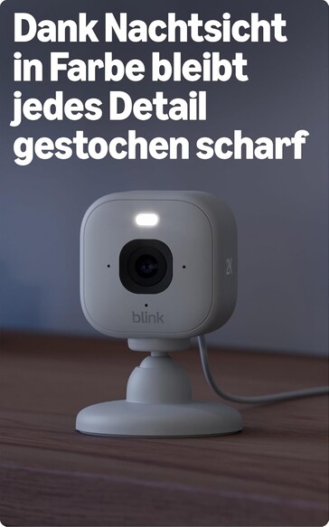 In der Nacht lassen sich Farbaufnahmen anfertigen (Bildquelle: Blink)