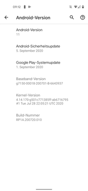 Software Google Pixel 4a