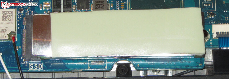 Eine NVMe-SSD dient als Systemlaufwerk.
