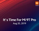 Xiaomi startet das Mi 9T Pro in Europa offiziell am 20. August.