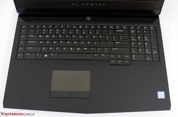 "TactX"-Tastatur mit N-key-Technik, 20 Farben in 4 Zonen, 2,2 mm Tastenhub