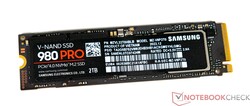 Samsung 980 Pro mit 2 TB Speicherplatz