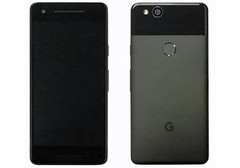 Das Pixel 2, der Nachfolger des kleineren Pixel Phone von Google in einem ersten geleakten Realbild.