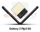 Nur eine von mehreren Farben des Galaxy Z Flip3 5G, des neuesten Klapphandy-Foldables von Samsung. (Bild: Giznext)