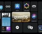 Unter der Bezeichnung glassOS hat der Designer Jordan Singer ein Konzept für die Benutzeroberfläche der Apple Glasses entwickelt. (Bild: Jordan Singer)