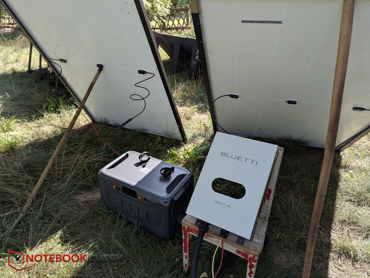 Kein optimales Setup, nur ein erster Test