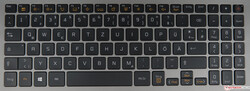 Tastatur des LG Gram 15Z90N