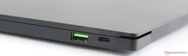 Rechts: USB Typ-A 3.1, Thunderbolt 3