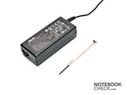 Das 65 Watt Netzteil konnte das Notebook jederzeit sicher versorgen