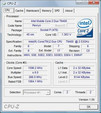 CPU-Z-Informationen über das FSC Esprimo U9210