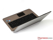 So präsentiert sich das HP Pavilion dv7, ...