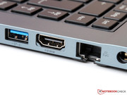 ...auch wenn der LAN-Port leider nur 100 MBit/s erreicht.
