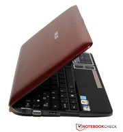 Nur 1198 Gramm ist das Netbook schwer.