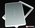 Tablet mit Coverboard.