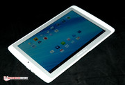 Das Tablet ist in Betrieb.