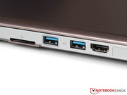 Neben USB 3.0...