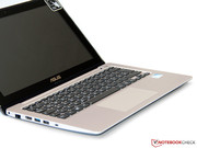 Tastatur und Touchpad konnten im Test überzeugen, ...