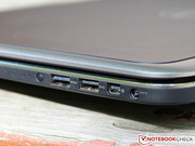 Immerhin beherrschen beide USB-Ports den 3.0-Standard.