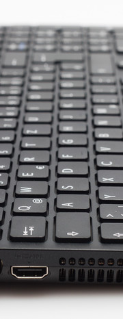 Die Tastatur ist ordentlich