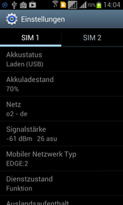 Das Highlight ist ganz klar die Dual-SIM-Funktion.