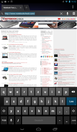 Im Hochformat wird sie recht schmal.