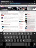Tastatur hochkant