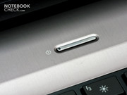 Der Powerbutton ist nicht immer leicht zu treffen.