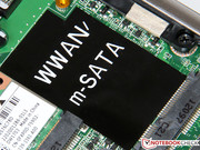 optional lässt sich auch ein UMTS-Modul oder eine mSATA-SSD verbauen.