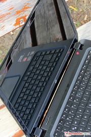 Für den Außeneinsatz ist das Ultrabook ungeeignet, ...