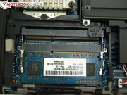 Nur ein RAM-Slot ist belegt
