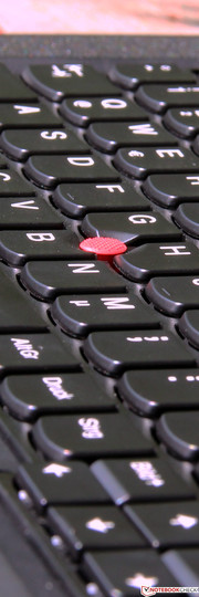 Der Trackpoint hat Tradition, ...