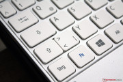 Die Tastatur ist knackig...