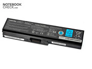 Der Akku des Toshiba Satellite C660-10E.