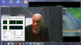 Media Player: 2 x 1080p, ruckelnd ~30% CPU Last