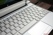 ... das Touchpad aber schwammig und ungenau.