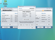 Nach dem Update von BIOS und Firmware schaffte die GT 425M standesgemäße 6.762 Punkte. Ebenfalls ForceWare beta 266.15.