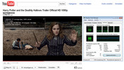 720p YouTube: "Harry Potter and the Deathly Hollows" (Flash) - Flüssig