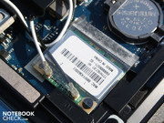 Neben dem Mini PCIe WLAN-Modul (inkl. Bluetooth 3.0),