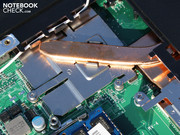 Die ATI HD5650 Grafikkarte besitzt eine separate Heatpipe.