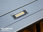Mit dem Fingerabdruck-Leser kann der Zugriff auf den Laptop personalisiert werden.