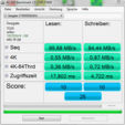 AS SSD: 95MB/s Read
