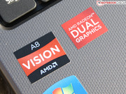 Spieler und Performance orientierte Zeitgenossen werden bei 4x 1.50GHz (AMD A8-3500M) und Dual Graphics Radeon HD 6740G2 hellhörig.