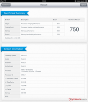 GeekBench 2: In diesem Test zieht das Google Nexus 7 davon.